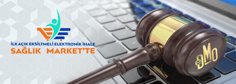 İlk Açık Eksiltmeli Elektronik İhale Sağlık Market’te Gerçekleştirildi